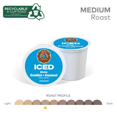 ICED Duos® Cookies + Caramel Coffee (192 ct.)