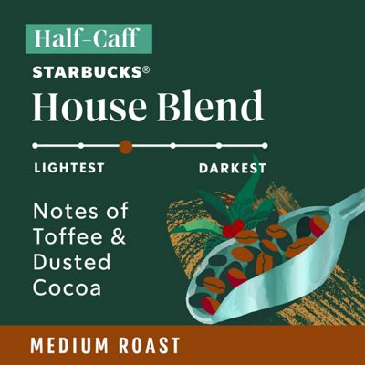 Half-Caff House Blend Coffee (160 ct.)