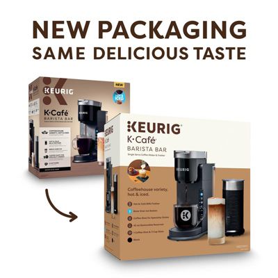 Keurig® K-Café® Barista Bar Single Serve Coffee Maker and Frother
