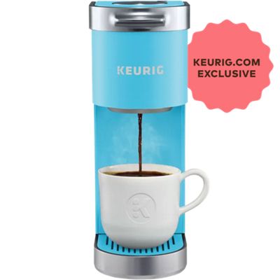 K-Mini Plus® Single Serve Coffee Maker - Cool Aqua