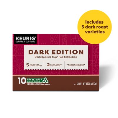 Dark Edition Dark Roast K-Cup® Pod Collection - Variety Pack (160 ct.)