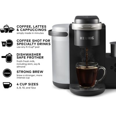 K-Café® Single Serve Coffee Latte & Cappuccino Maker